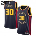 Golden State Warriors Trikot Stephen Curry Nike 2024-25 City Edition Navy Swingman - Kinder